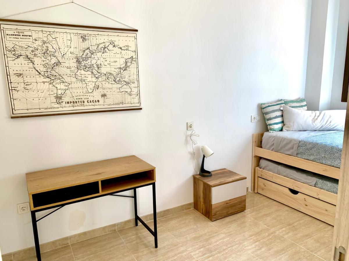 Amplia Vivienda New Para12 Pers A 4 Min Caminando De Playa Con Terraza, Piscina Com, Wifi, Ventiladores De Techo, Lavavajillas Roquetas de Mar Exteriör bild