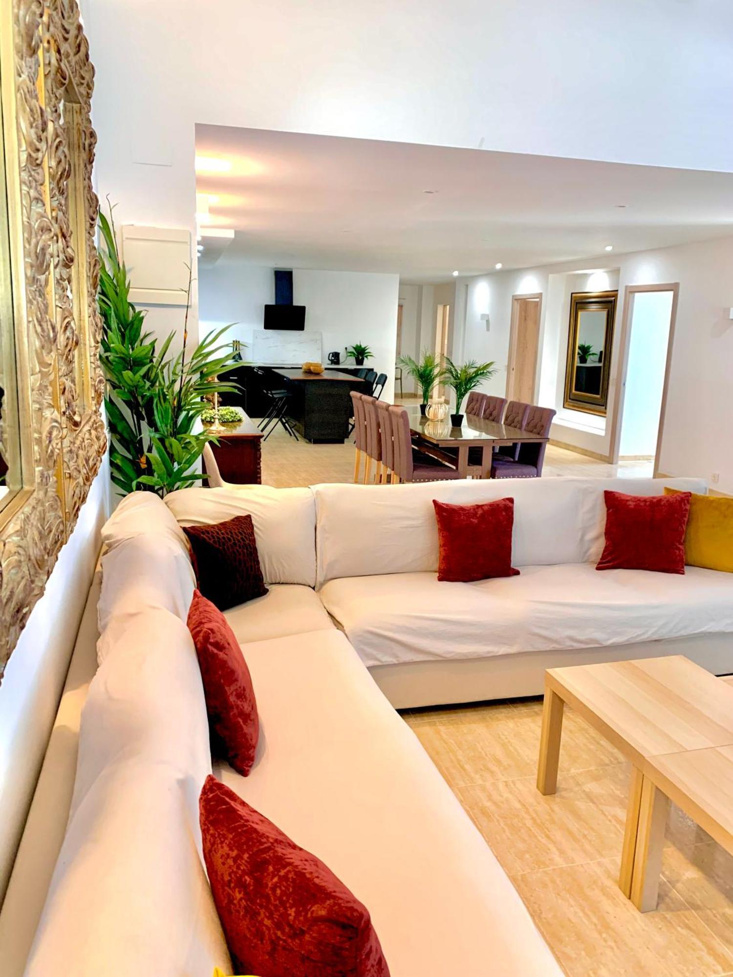 Amplia Vivienda New Para12 Pers A 4 Min Caminando De Playa Con Terraza, Piscina Com, Wifi, Ventiladores De Techo, Lavavajillas Roquetas de Mar Exteriör bild